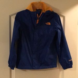 Boys North Face rain jacket